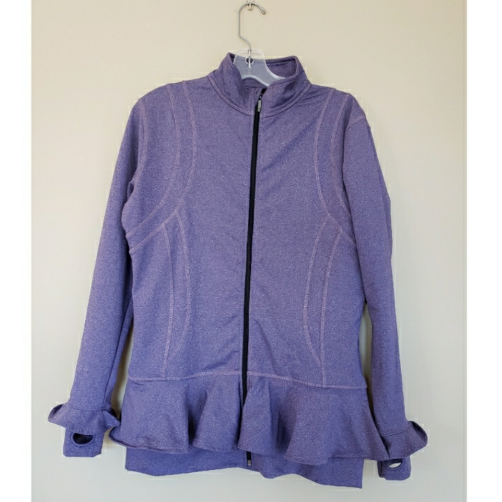 Albion fit purple zip up small